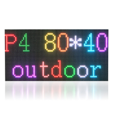 P4 outdoor full color LED display module 320*160mm